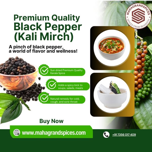 Buy Premium Black Pepper Online